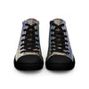 Women’s high top canvas shoes