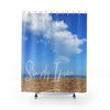 Simply Ibiza - Shower Curtain North
