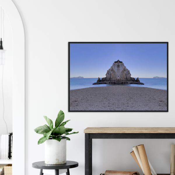 TOTEM - Wooden Framed Premium Semi-Glossy Silk Paper Poster (30x40|45x60|70x100)