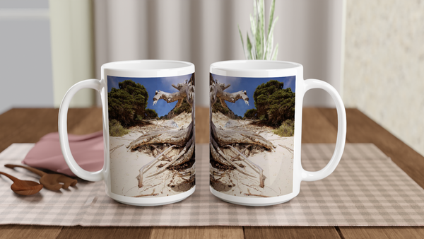 CORNU - White Ceramic Mug