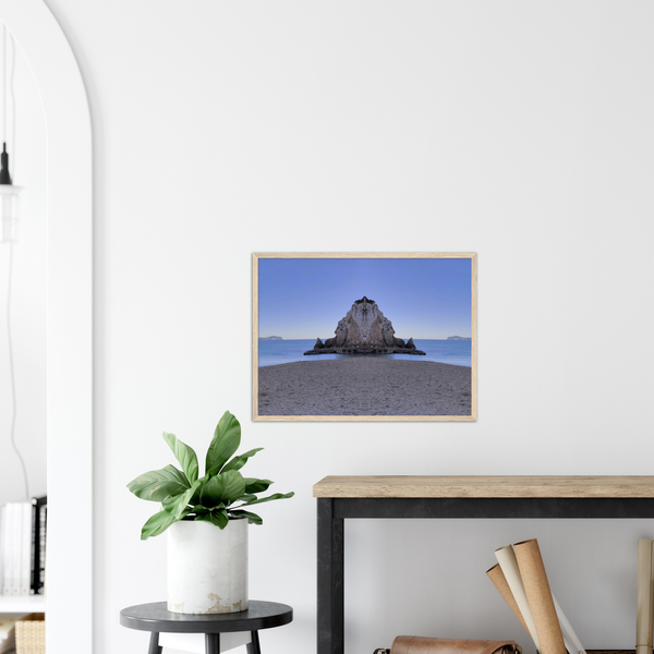 TOTEM - Wooden Framed Premium Semi-Glossy Silk Paper Poster (30x40|45x60|70x100)