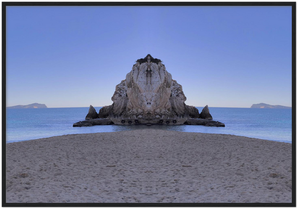TOTEM - Wooden Framed Premium Semi-Glossy Silk Paper Poster (30x40|45x60|70x100)