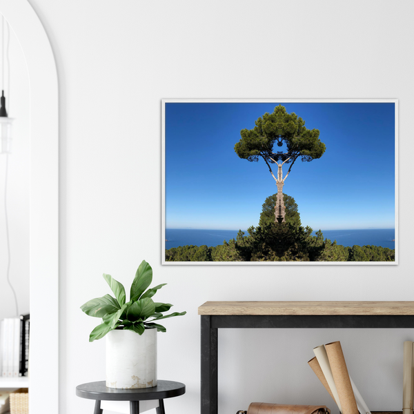GOLGOTHA - Wooden Framed Premium Semi-Glossy Silk Paper Poster (30x40|45x60|70x100)
