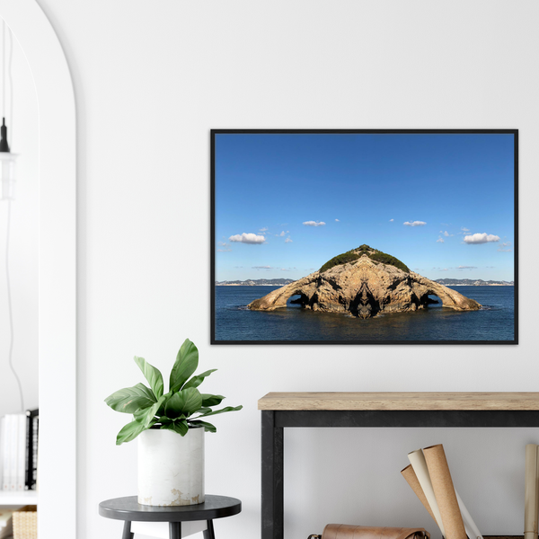ALIEN - Wooden Framed Premium Semi-Glossy Silk Paper Poster (30x40|45x60|70x100)