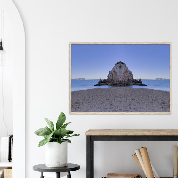 TOTEM - Wooden Framed Premium Semi-Glossy Silk Paper Poster (30x40|45x60|70x100)