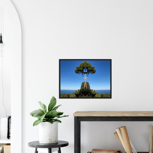 GOLGOTHA - Wooden Framed Premium Semi-Glossy Silk Paper Poster (30x40|45x60|70x100)